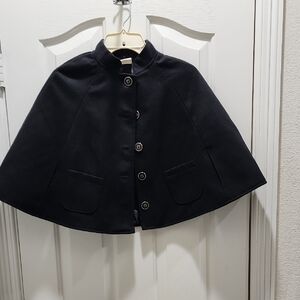 Crazy 8 Black Satin Lining Cape